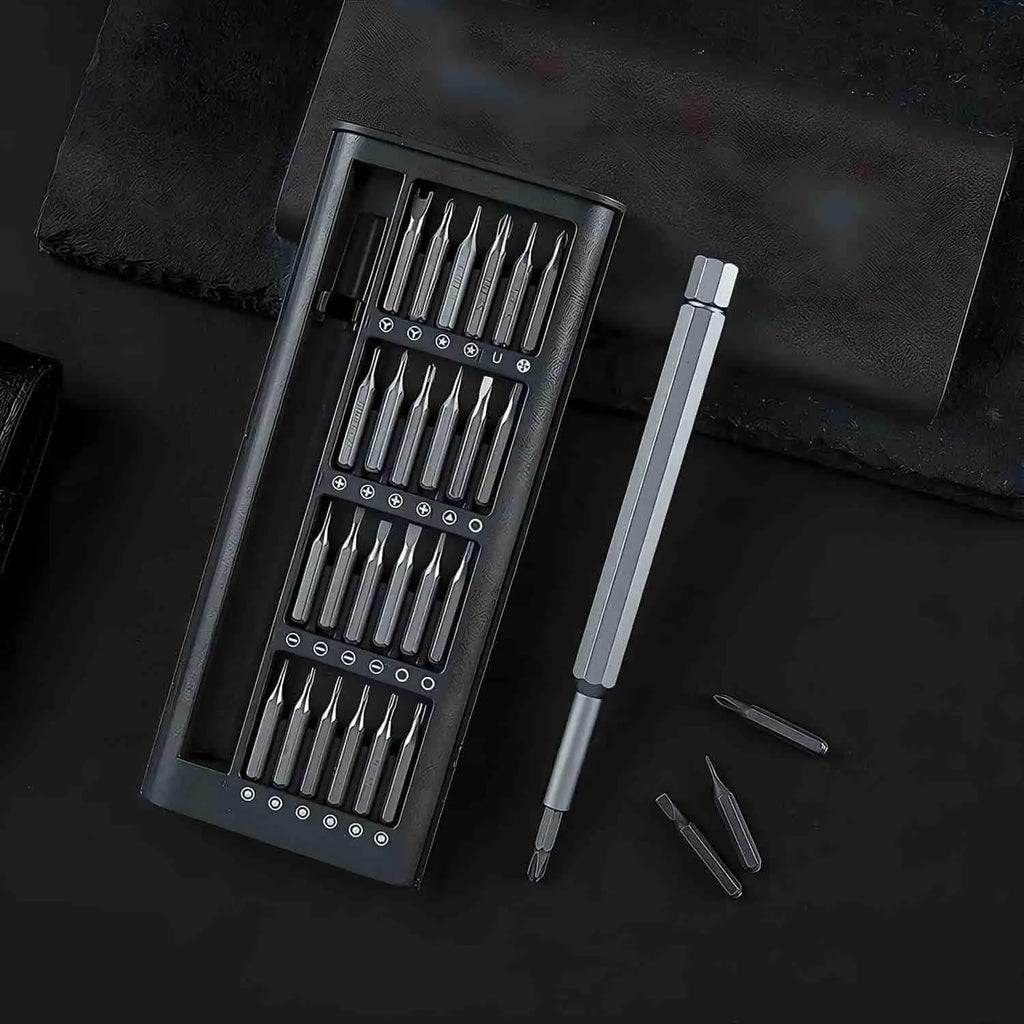 24-Piece Precision Screwdriver Set – Magnetic Tips for Electronics, Watches & Home Repair