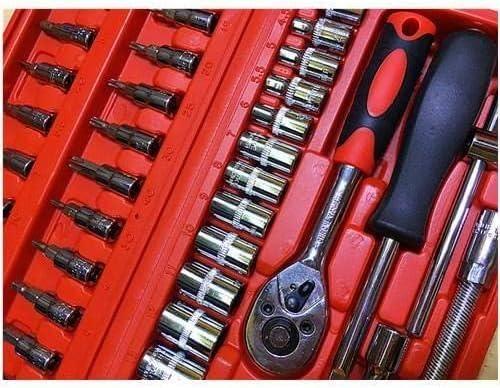 46-in-1 Multi-Purpose Combination Socket Tool Kit – Complete Home & Car Repair Set