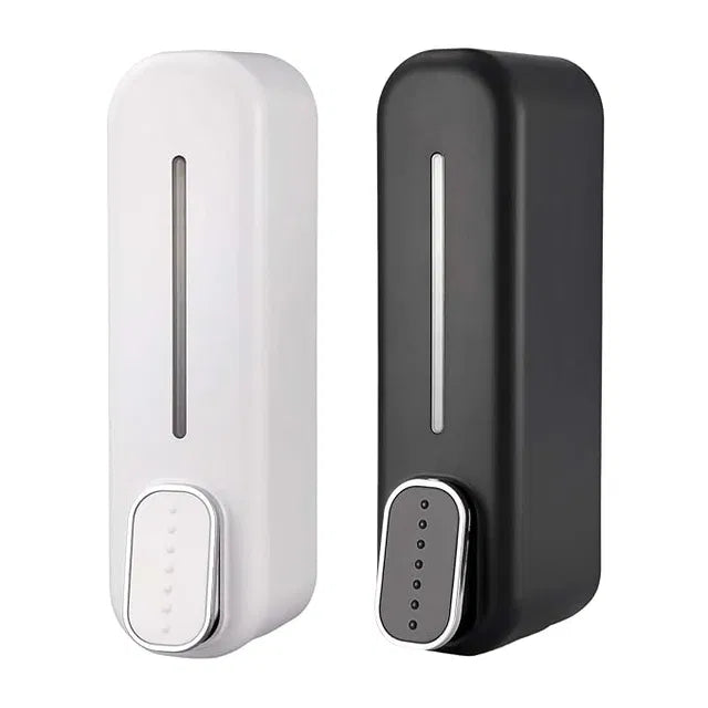 Wall-Mount Shampoo & Soap Dispenser – 300ml, Press-Button, Easy Install for Bathroom & Hotel
