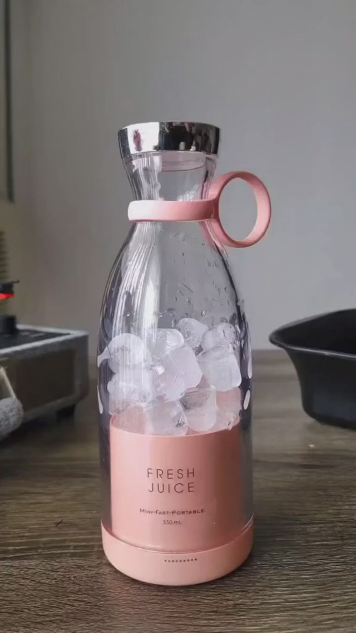 Portable Mini Blender – USB Rechargeable Smoothie Blender for Home & Travel